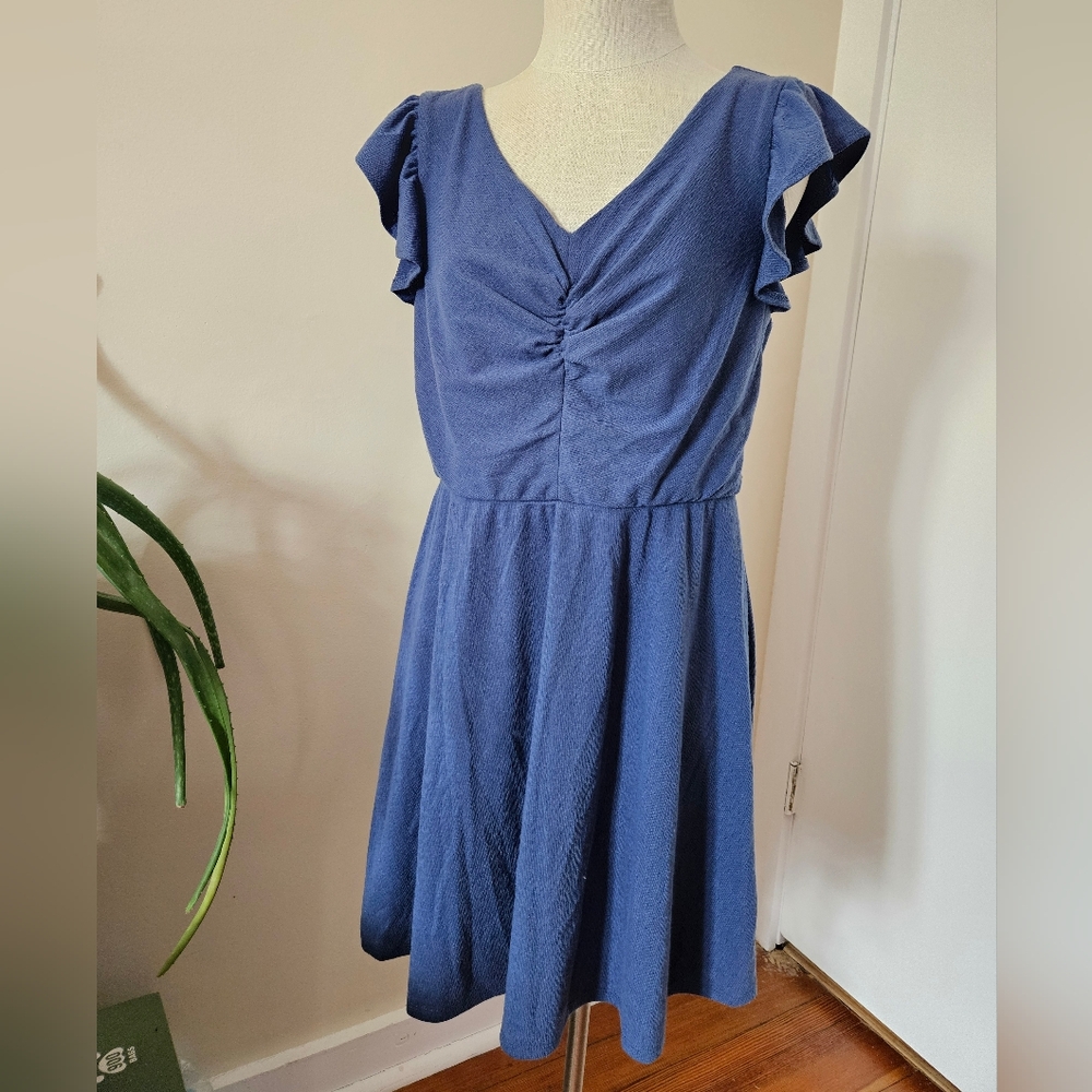 NWT Womens Blue Dress